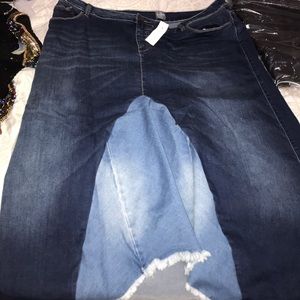 Denim long skirt. New York and company